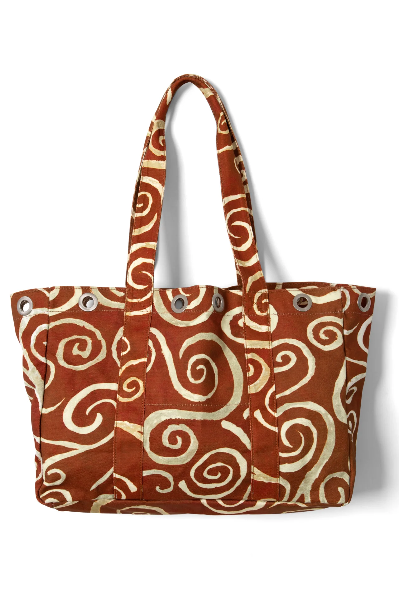 15-large-canvas-eyelet-tote-bag-swirl-print-7.webp Large Canvas Eyelet Tote Bag - Swirl Print