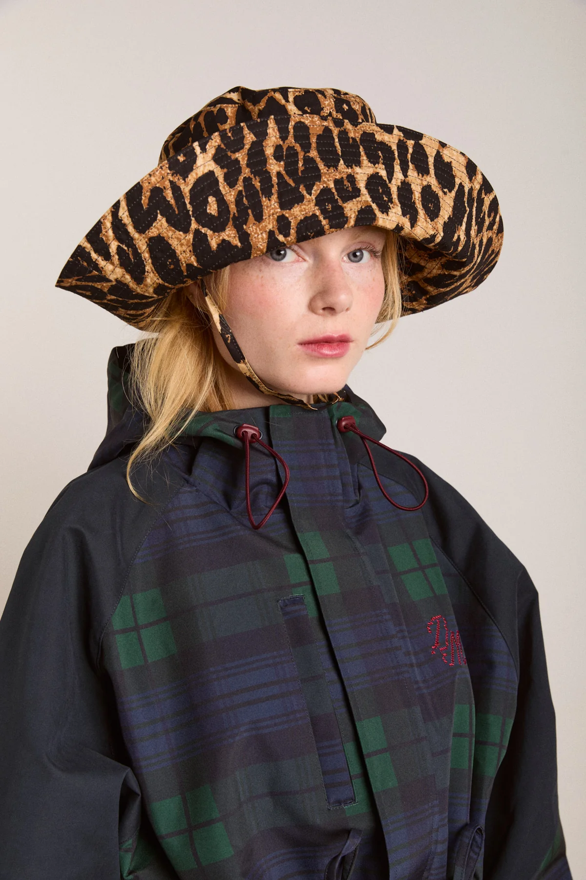 Leopard Print Sunhat