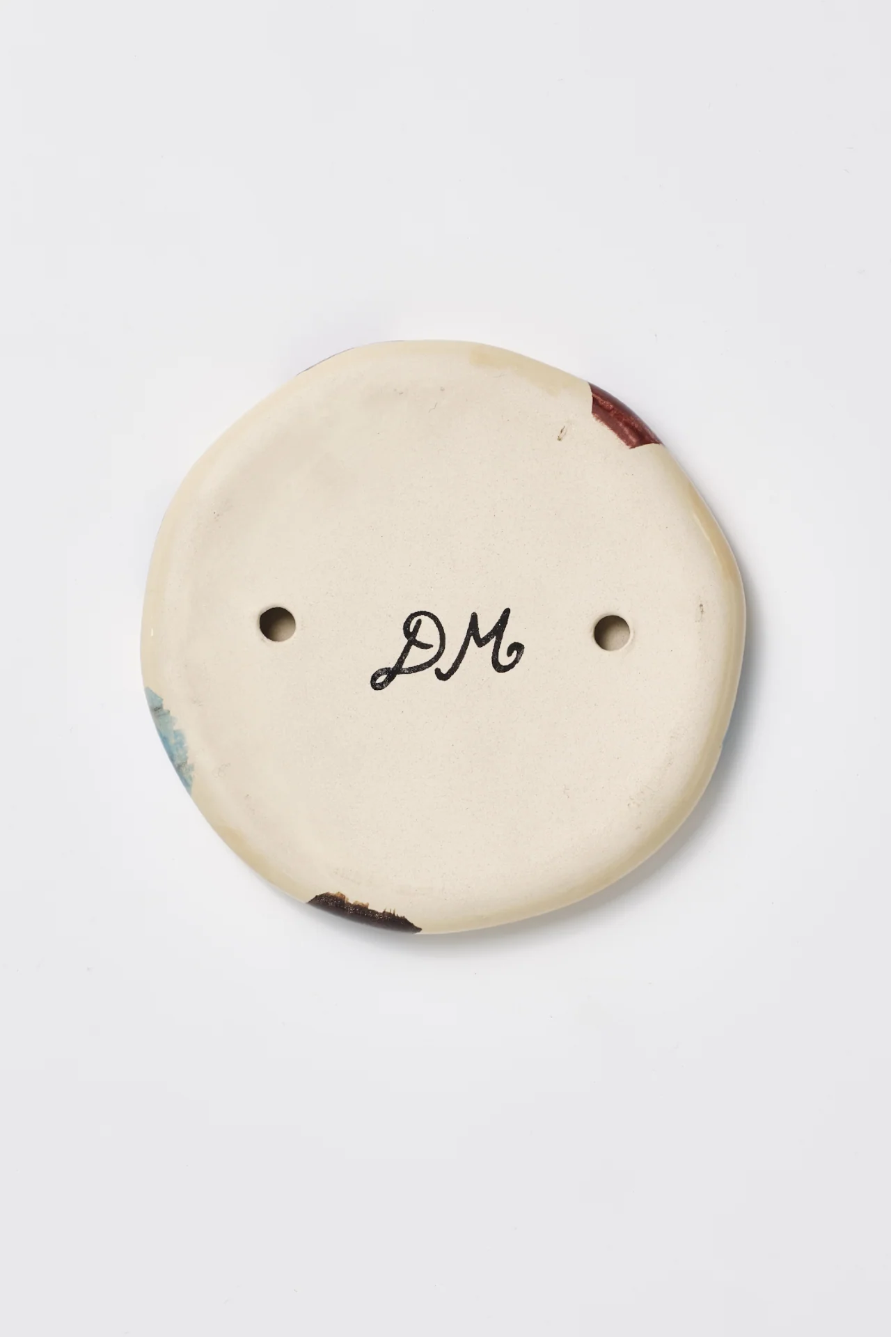 Hand Painted Harlequin Saucer