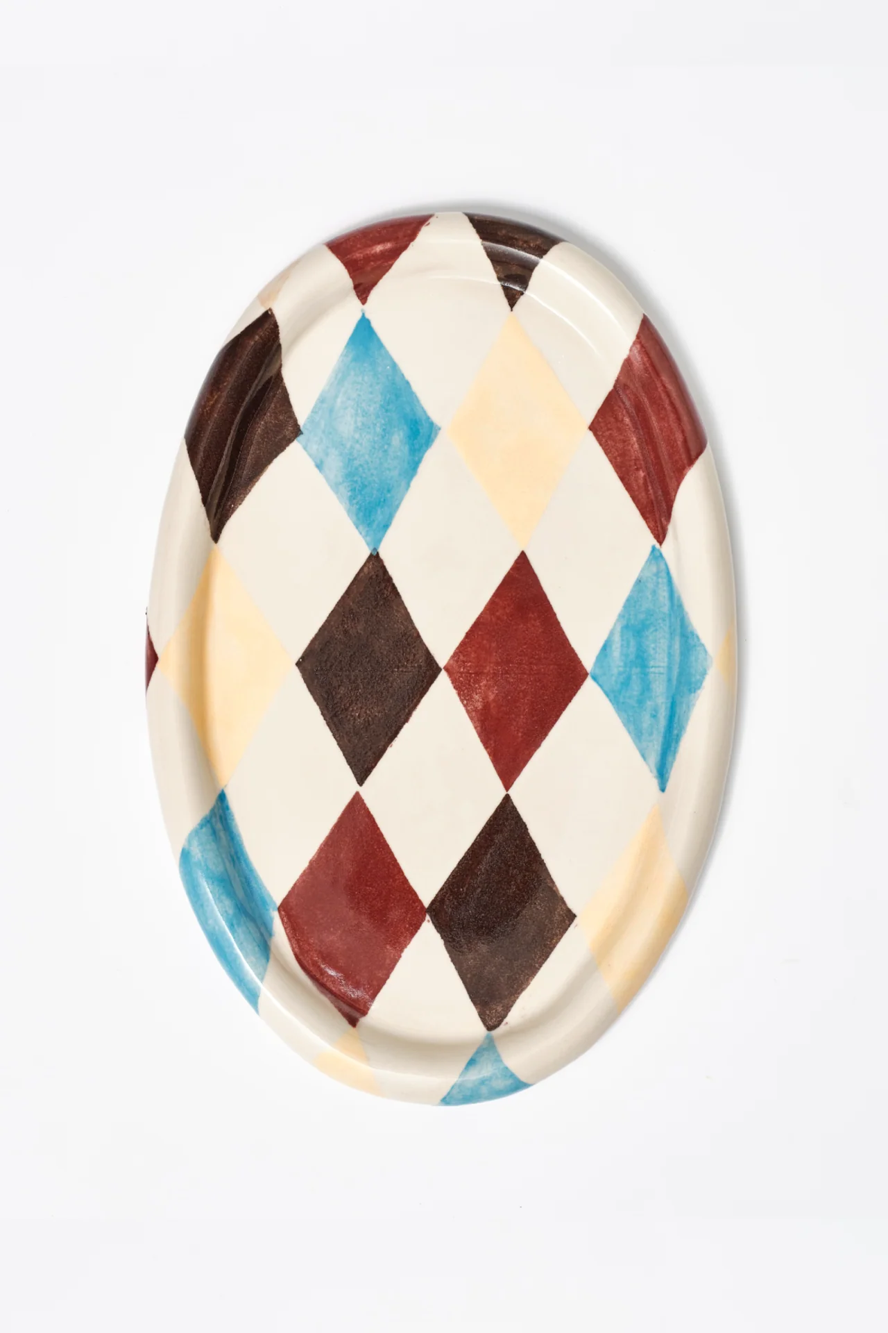 2048-hand-painted-harlequin-platter-1.webp Hand Painted Harlequin Platter