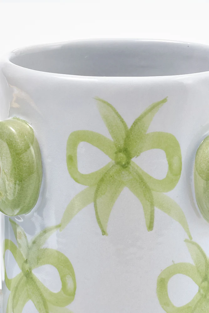 2051-hand-painted-bow-handle-vase-bow-design-3.webp Hand Painted Bow Handle Vase - Bow Design