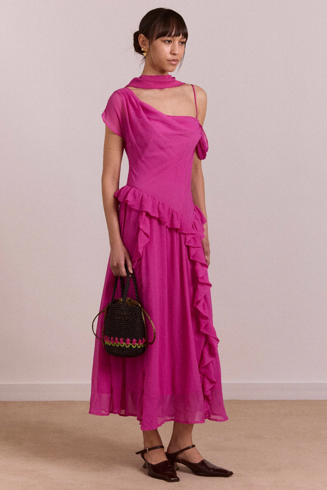 2170-moxie-midi-dress-pink-1.webp Moxie Midi Dress - Pink