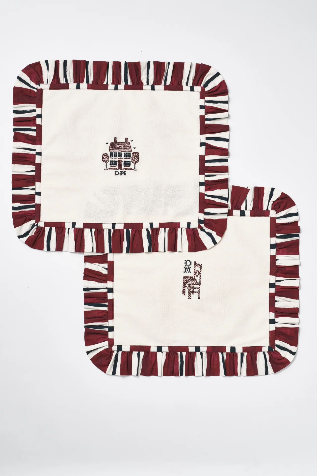 Set Of 2 Placemats - Off White