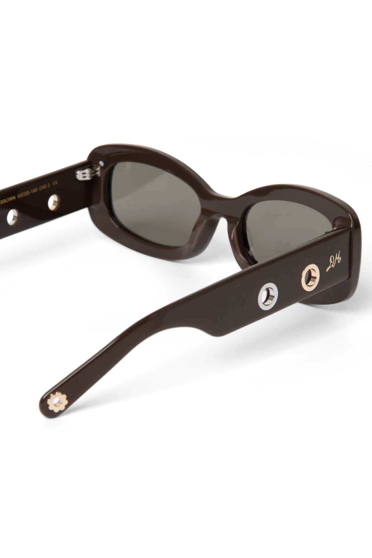 Faye Eyelet Sunglasses - Chocolate