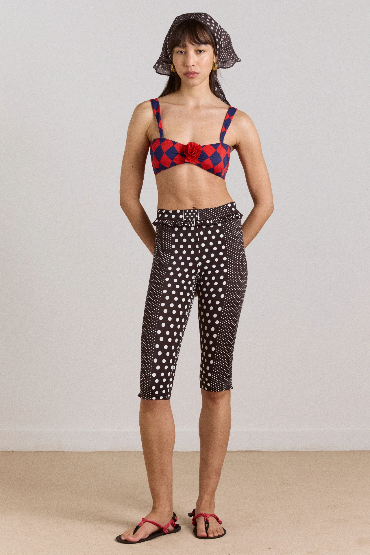 510-cove-capri-pant-spot-stripe-print-7.webp Cove Capri Pant - Spot Stripe Print